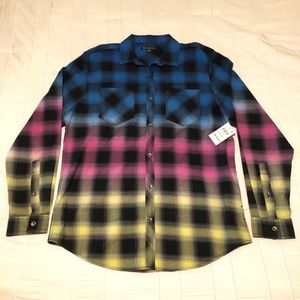 INC International Concepts Button Down Long Sleeve Men's Shirt